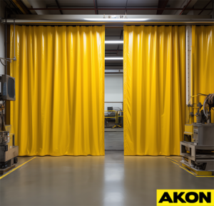 Energy Efficient Insulated Divider Curtain