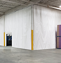 insulated warehouse divider curtains walls