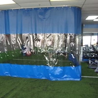 personal gym divider curtain
