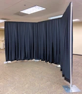 portable fabric curtains