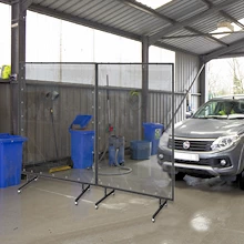 portable wash down screens