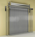 stand off strip curtains for roll up doors