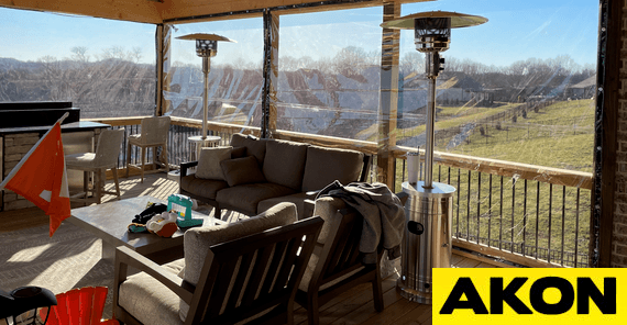 large under deck tarp curtains