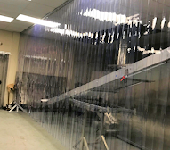 USDA Grade Strip Curtain Wall