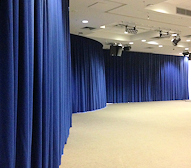 commercial large divider curtains