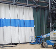 windproof industrial curtains