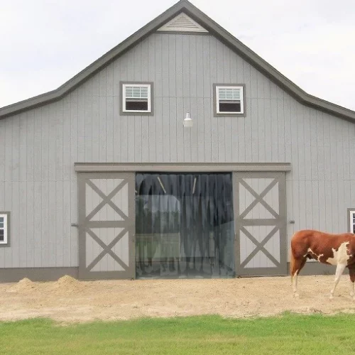 Livestock Strip Curtain doors for farm animals clear PVC Strips