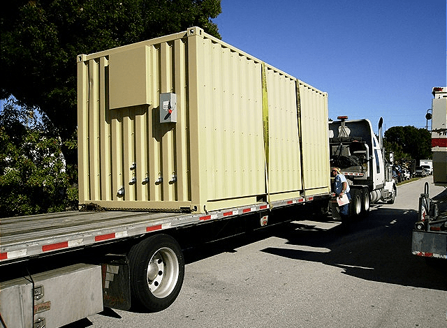 a transporting-an-equipment-room