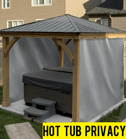hot tub privacy ideas diy