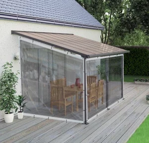 Clear Awning Side Panels (3)