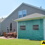 Insulated Patio Curtain Enclosures keep the heat inside