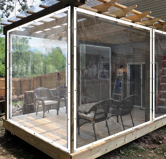how to enclose a porch with plexiglass