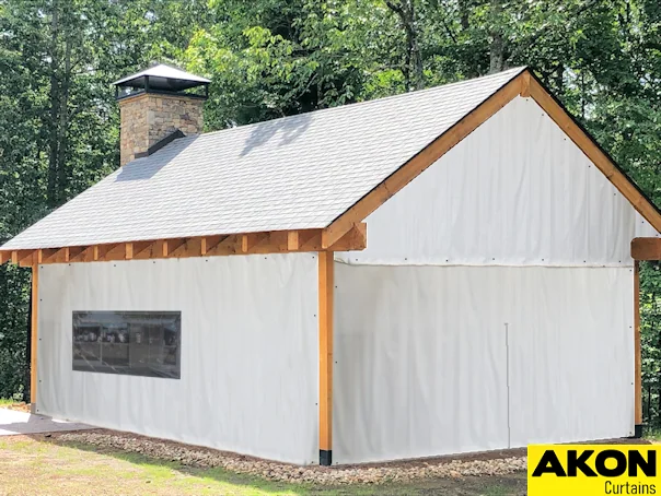 insulated pavilion enclosure