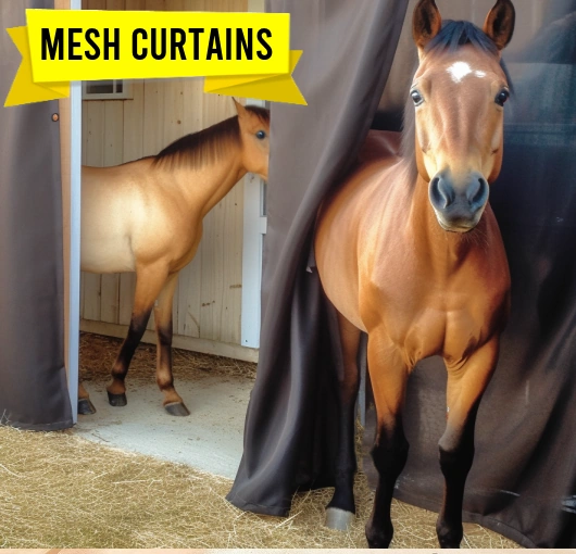 livestock mesh curtains