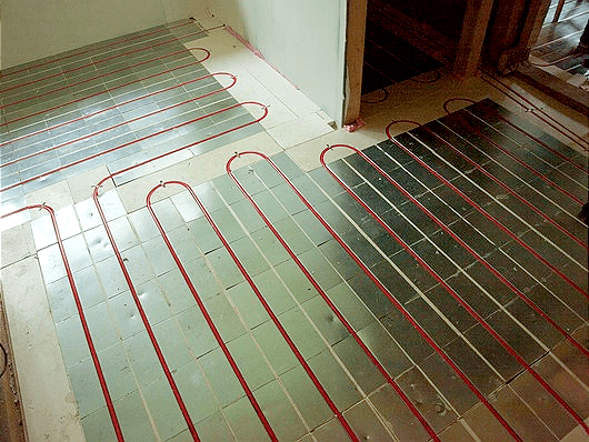 underfloor radiant heating for porch and patio
