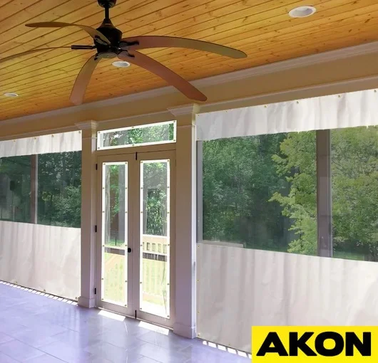 winterize patio with window cover panels