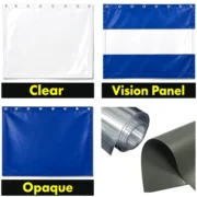 Zippered Tarps for Sidewalls and Covers With Zip Access by Akon