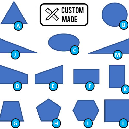 Custom Shape Tarps