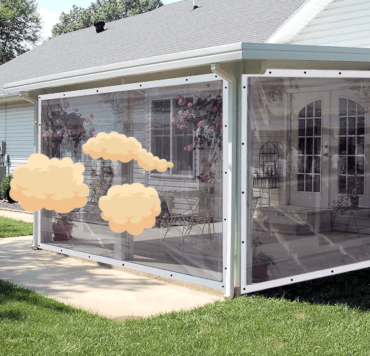 pollen outdoor curtain screens
