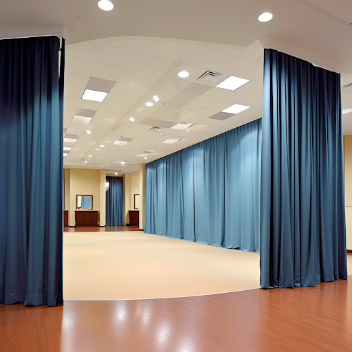 church divider curtains