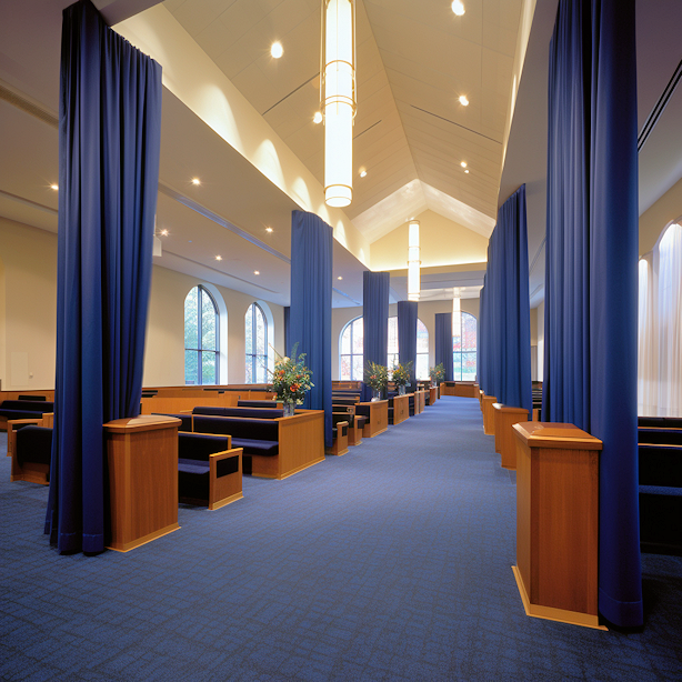 church hall curtain dividers
