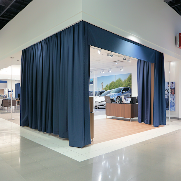 commercial divider curtains dealership