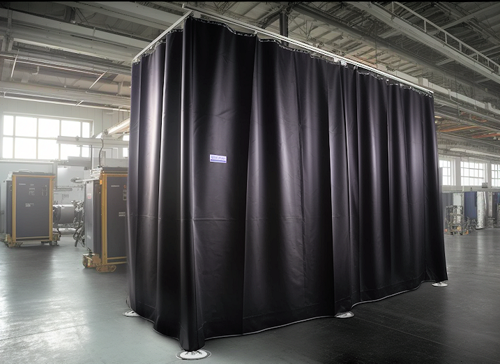 industrial blackout enclosure curtains