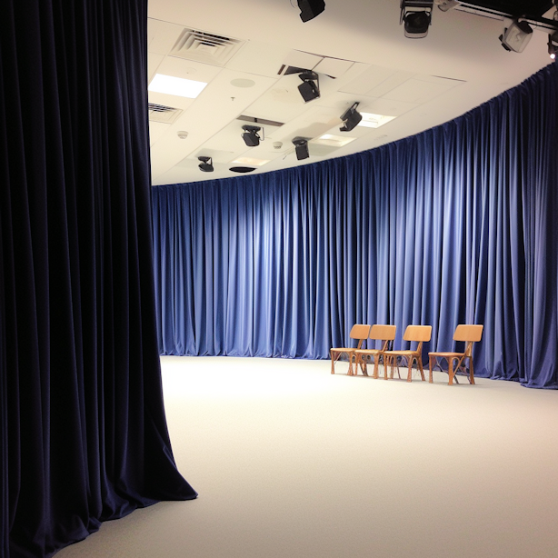 stage and auditorium commercial curtains