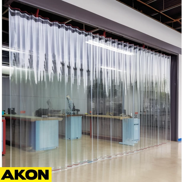 clear outdoor curtain wall weather proof