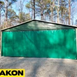 industrial outdoor curtains for garage door opening