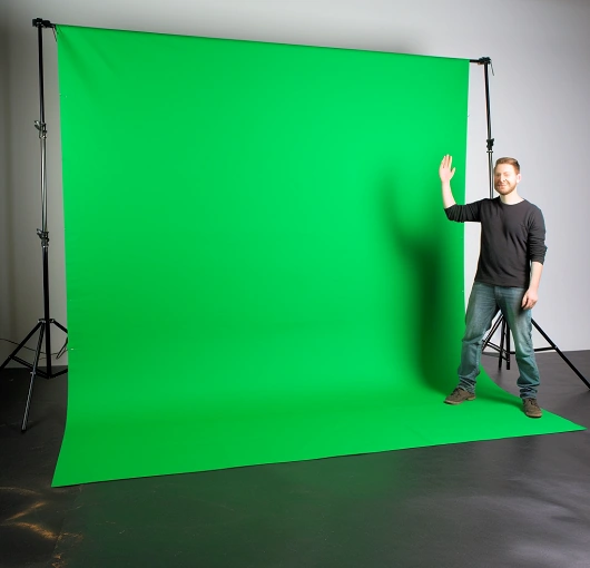 portable green screen with stand custom made