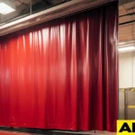 warehouse vinyl curtain