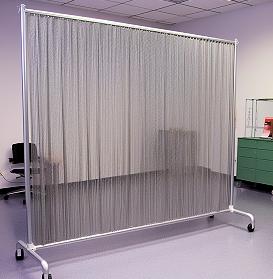 portable ejection curtains steel mesh saftey curtains