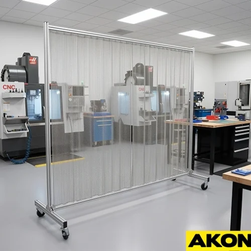 Portable Safety Steel Mesh Screens