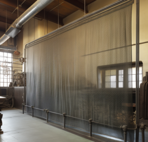 steel mesh safety curtains