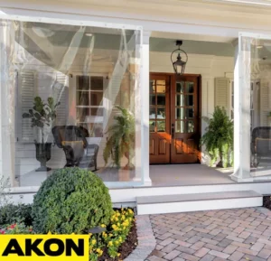 clear panels for porch to keep out the rain