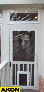 clear screen door covers for winter