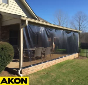 outdoor patio screen curtains