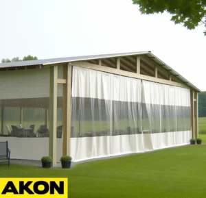 pavilion side panels waterproof for wind and rain protection