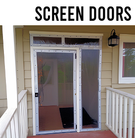 clear screen door covers for winter and pollen