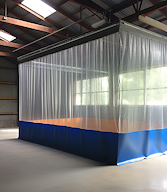 industrial curtain dividers