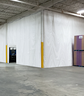 insulated warehouse divider curtains for seperation