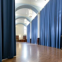 church divider curtains