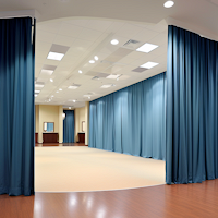 large commercial curtains