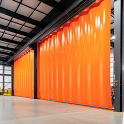 warehouse divider curtains