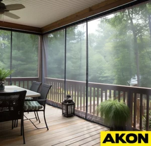 Mosquito Netting curtains for porch