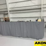 welding strip curtain booth curtains (2)