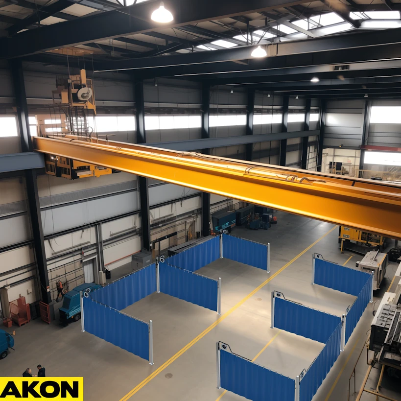 welding curtains that can move out of the way for overhead crane 2