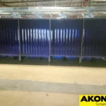 welding strip curtain booth curtains (8)