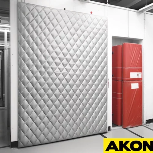 custom size retractable sound panel door covers